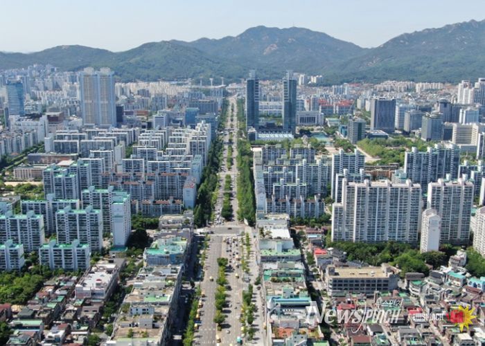 평촌신도시 전경