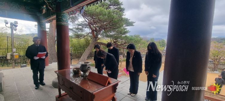 강릉시여성단체협의회 신사임당 얼 선양 오죽헌 참배