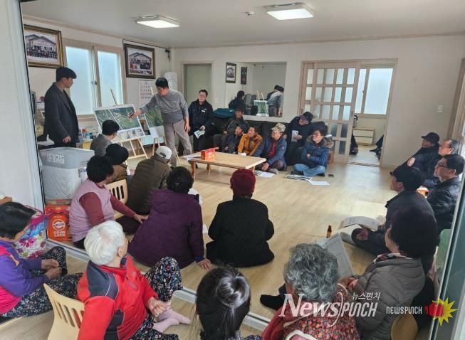 고흥군, 동강 덕암 소하천 정비사업 주민설명회 개최