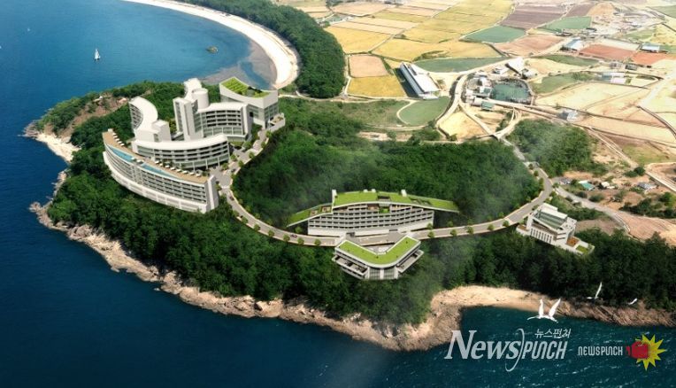 도리포 리조트 조감도