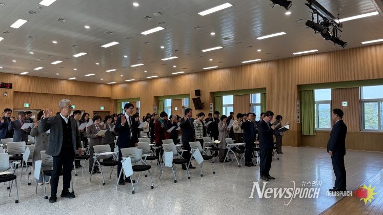 경산교육지원청, 반부패 청렴 서약식 실시