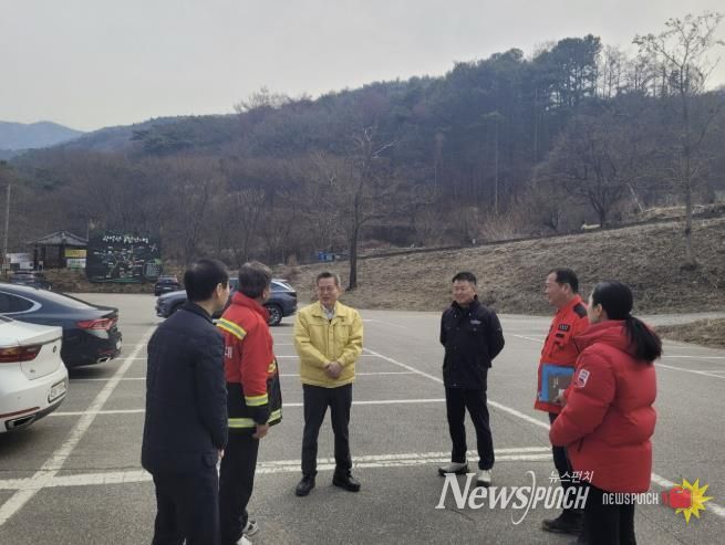 부시장 현장방문 사진(송악면)