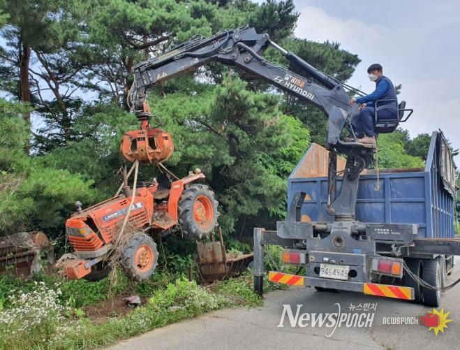 임실군, 폐농기계 처리지원사업 추진