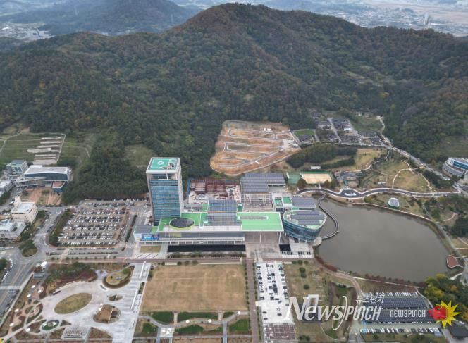 드론 촬영 사진-전남도청