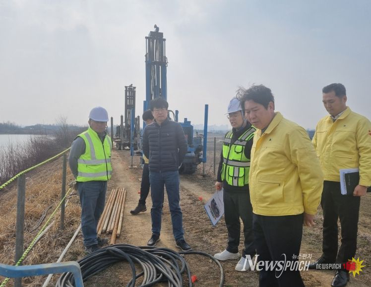 해빙기 취약시설 현장 안전점검 ‘총력’