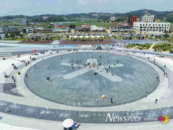대한민국 힐링의 명소 ‘홍성’남당항 음악분수, 17일 개장