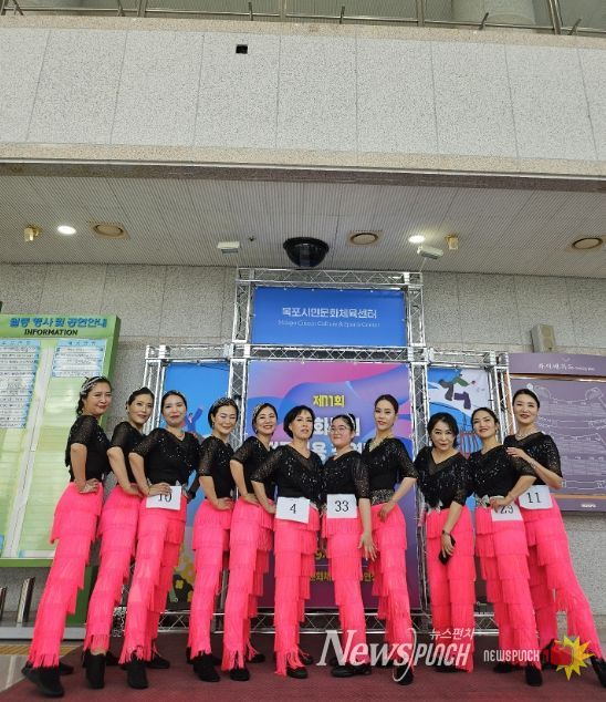 광양시 성황스포츠센터 라인댄스 수강생들, 제11회 목포 평화통일 전국무용경연대회 대상 수상