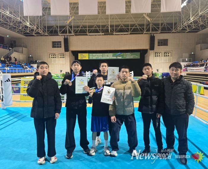 경상남도교육청 진해중 배태랑 선수, 복싱 U15 국가대표 선발