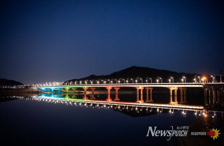 산호대교야간경관