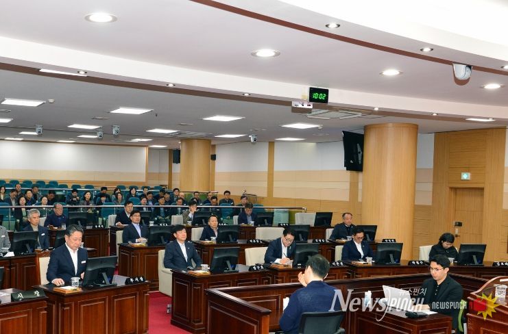 제9대 광양시의회 마지막 시정질문...주요 현안 점검
