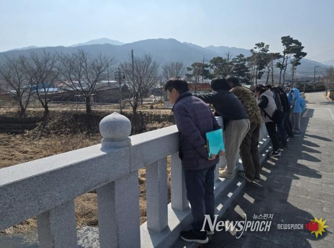남원시 람천 수질오염 사전예방 가축분뇨 배출시설 특별점검 추진.