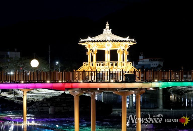 괴산오작교와 동진여울정