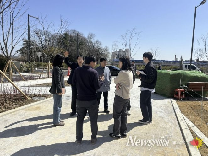 고호 수원권선구청장, 23일 개청 앞둔 서둔동 행정복지센터 신축 현장 최종 점검