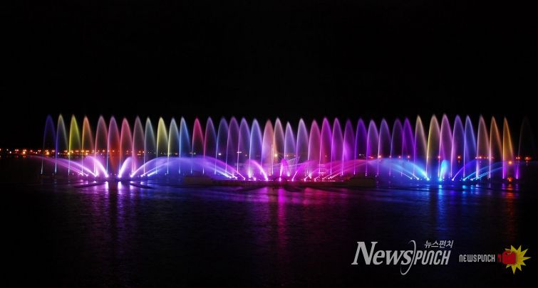 목포 춤추는 바다분수