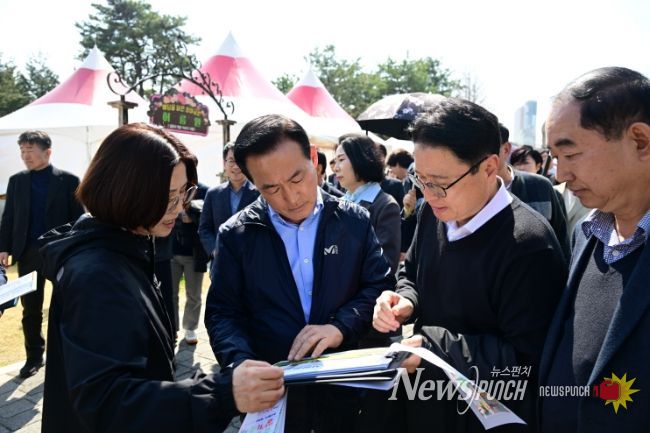 논산딸기축제 준비상황 점