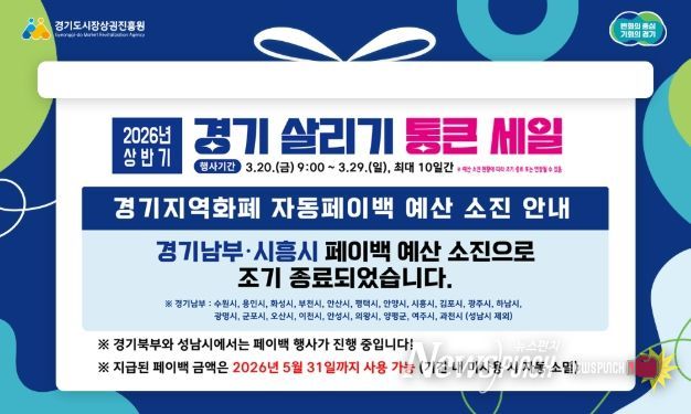 경상원, ‘경기 살리기 통큰 세일’ 5일 만에 일부 지역 성황리 조기 소진