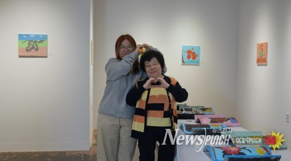 ‘70세 첫 붓으로 그린 인생 이야기’ 동해시, 주민 특별전 '갑산의 봄'전시