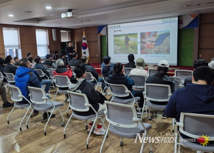 청도군, 현장 중심 안전·보건 순회교육 실시