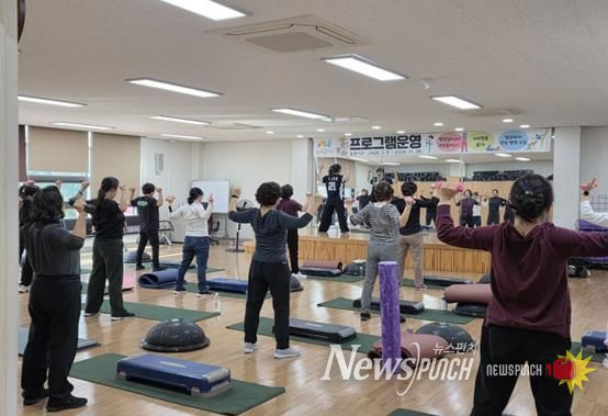 철원군 보건소 서면 건강생활지원센터 운동 프로그램 운영