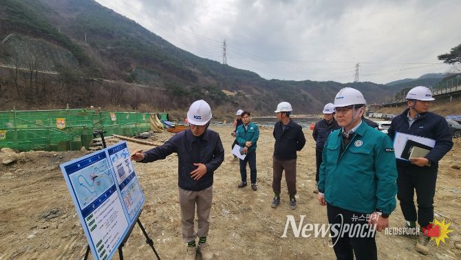 정선군, 해빙기 대비 주요사업장 안전점검 실시