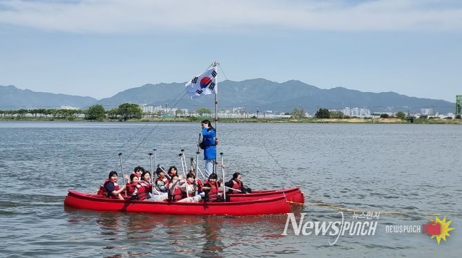 작년 활동 모습.