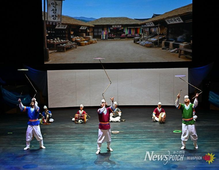 안성시립 남사당바우덕이 풍물단, 상설공연 '안성남사당 곰뱅이텄다' 개막