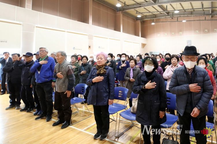 제23기 무주군 노인대학 입학식