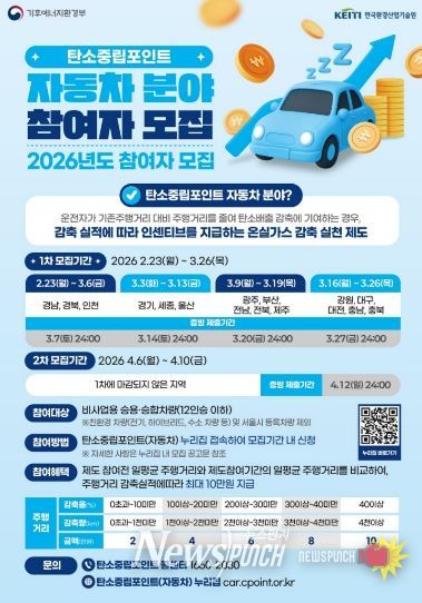 온실가스 감축 실적에 따라 최대 10만원 현금 지급