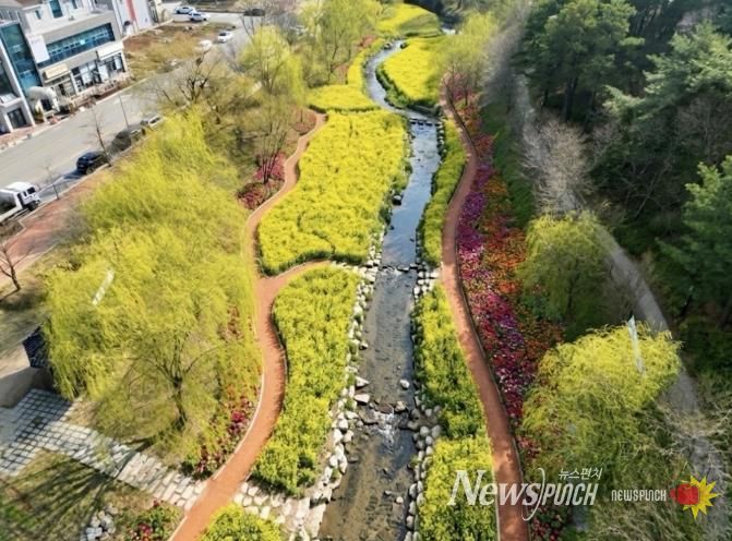 조례호수공원 경관개선사업 조감도(안)
