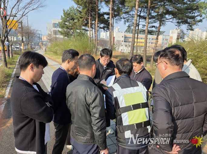 의정부시, 신평화로 민락IC 인근 교통혼잡 해소 위해 관계기관 합동 현장점검 실시
