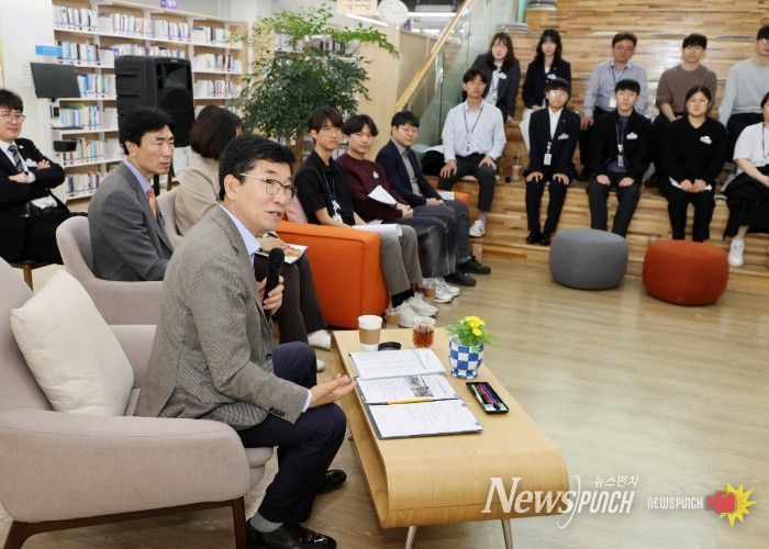 단양교육지원청, 교육감과 MZ직원들의 ‘소통이 빛나는 오후에’