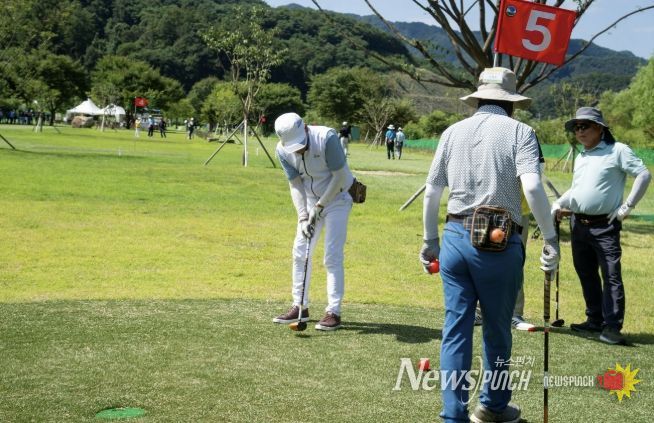 파크골프 현장