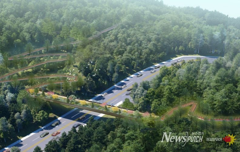 녹지연결로 조감도