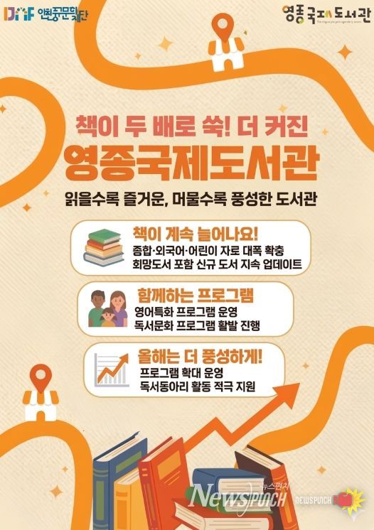 영종국제도서관, 양적·질적 성장으로 지역문화의 중심으로 도약