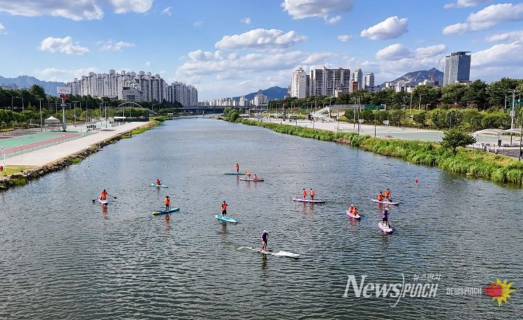 동대문구 수상스포츠 체험교육장 전경