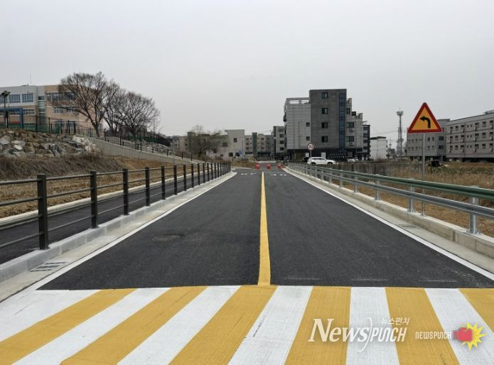 둔포 소로 1-25호(마이스터고) 준공·개통 사진