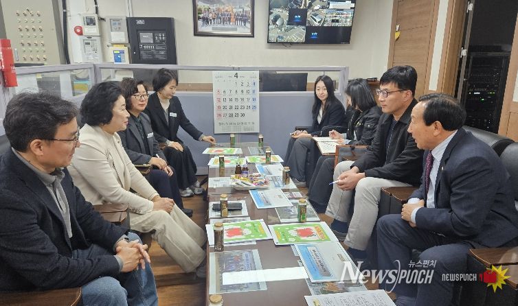 박해영의원-도계부부시장 전통시장 육성사업 추진사항 점검