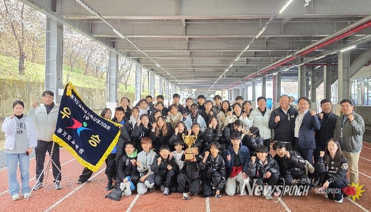 안산 육상의 투혼, 경기도 교육감기 학생육상대회 3연패