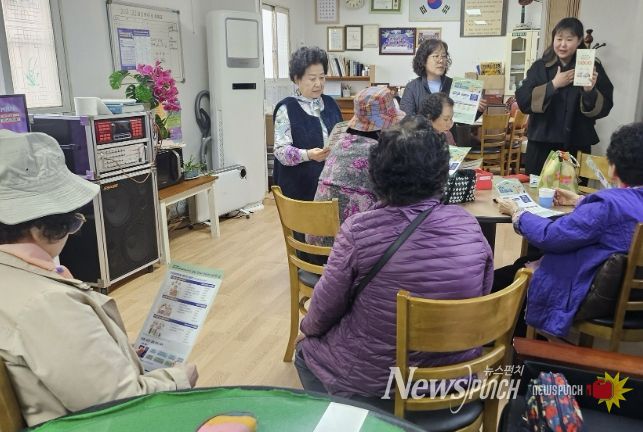 수원시 장안구 송죽동, ‘찾아가는 통합돌봄’ 경로당 순회 안내
