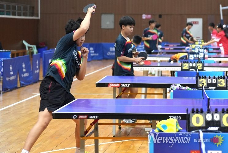 청소년 교류 탁구