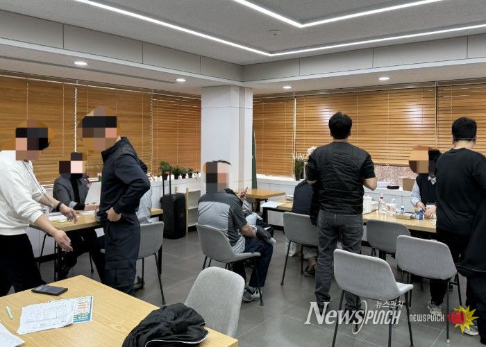 지난 10일과 16일 기아 오토랜드 광명(소하동)에서 '찾아가는 모바일 헬스케어'를 운영하고 있다.